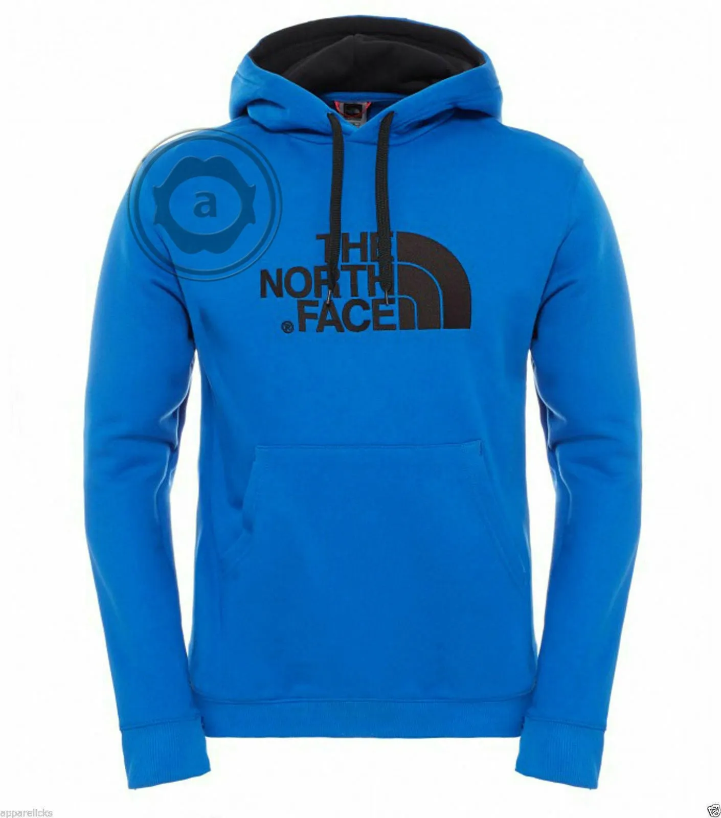 The North Face Mens Peak Fleece Lined Hooded Overhead Pullover Jumper Top Hoodie