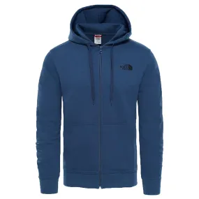 The North Face Open Gate Full Zip Light Hoodie Blue Wing Teal