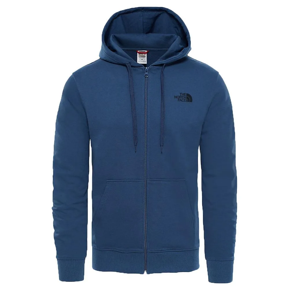 The North Face Open Gate Full Zip Light Hoodie Blue Wing Teal