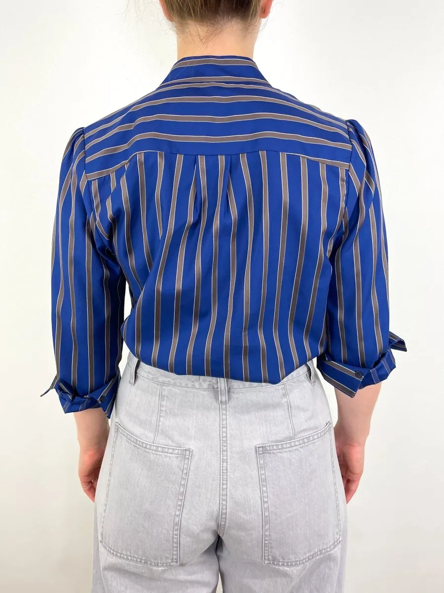 The Puff Shirt Egyptian Cotton in Bowood Stripe