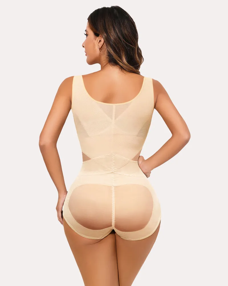 Tummy Control Waist Trainer Bodysuit Shapewear