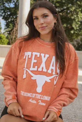 ut longhorns cord sweatshirt