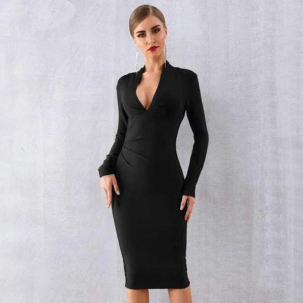 Women Bandage Celebrity Evening Party Dress