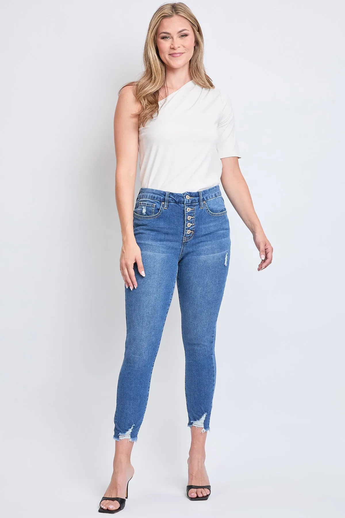 Women's Sustainable Curvy Fit Tummy Control Jean