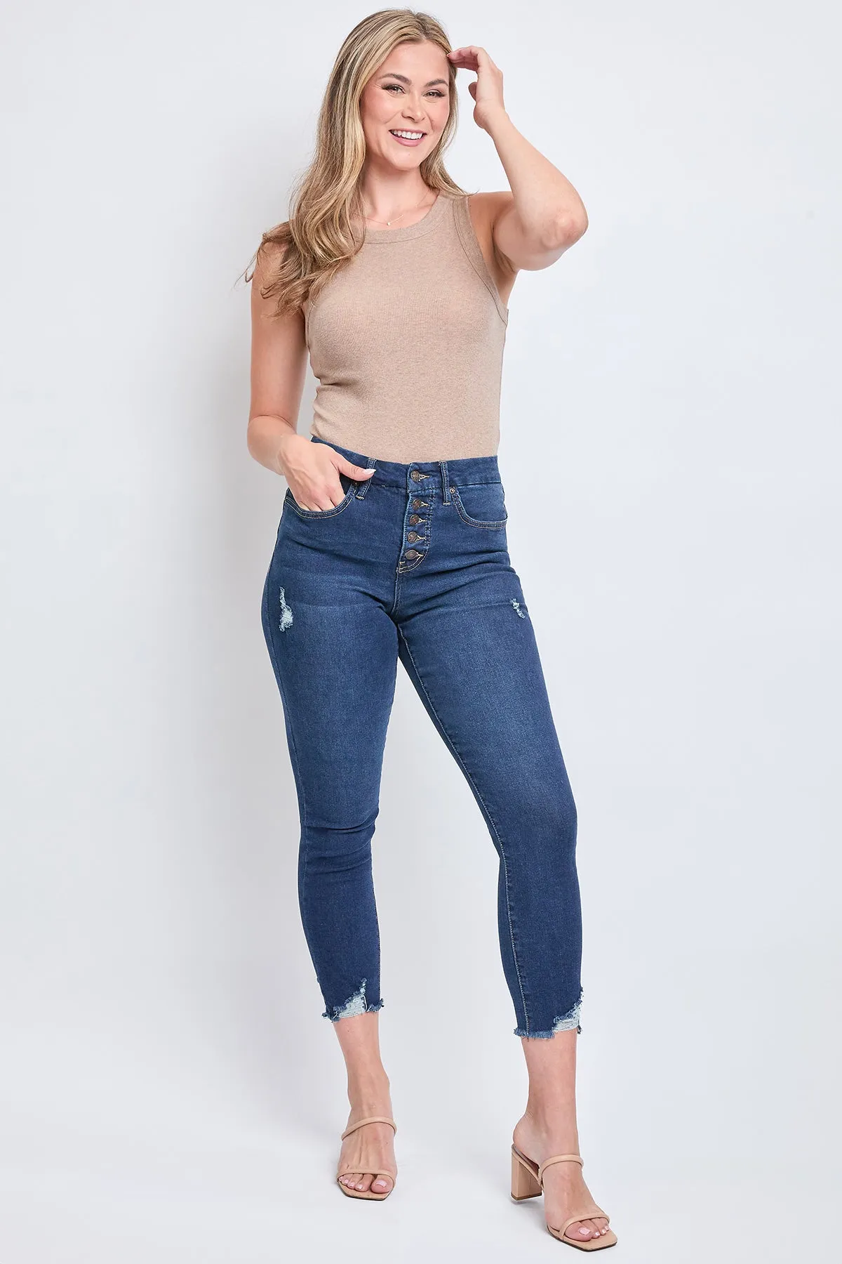 Women's Sustainable Curvy Fit Tummy Control Jean