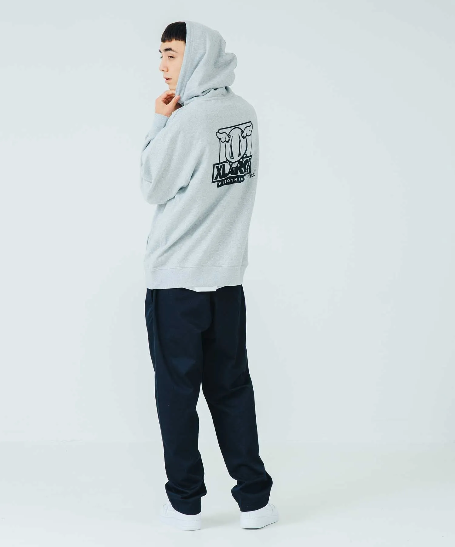 XLARGE x D*FACE D*DOG PULLOVER HOODED SWEAT